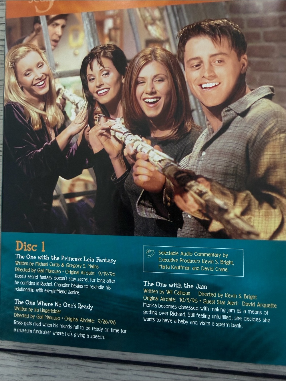 Friends The Complete Third Season DVD box set. Warner Bros. - Picture 3 of 10